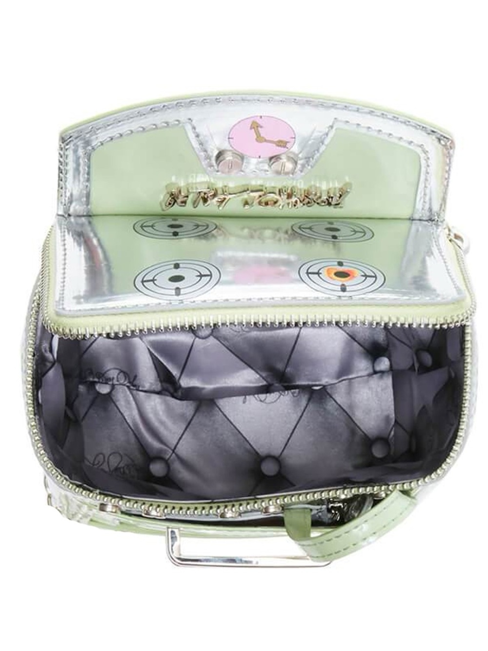 Betsey Johnson Mint Green Novelty Oven Purse with Cookie Pouch - Picture 2 of 4